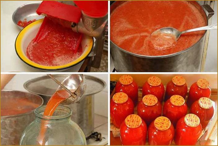Закатка томатного сока на зиму — лучшие рецепты и секреты сохранения витаминов