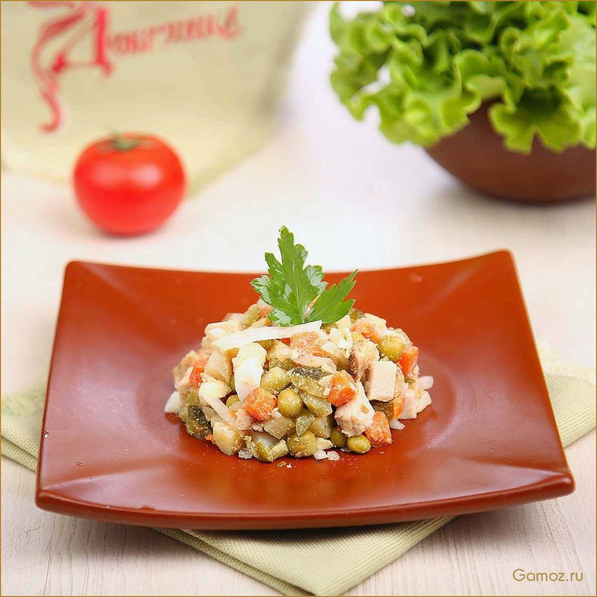 (рецепт, вкусного, сытного, салата, столичный) Рецепт вкусного и сытного салата