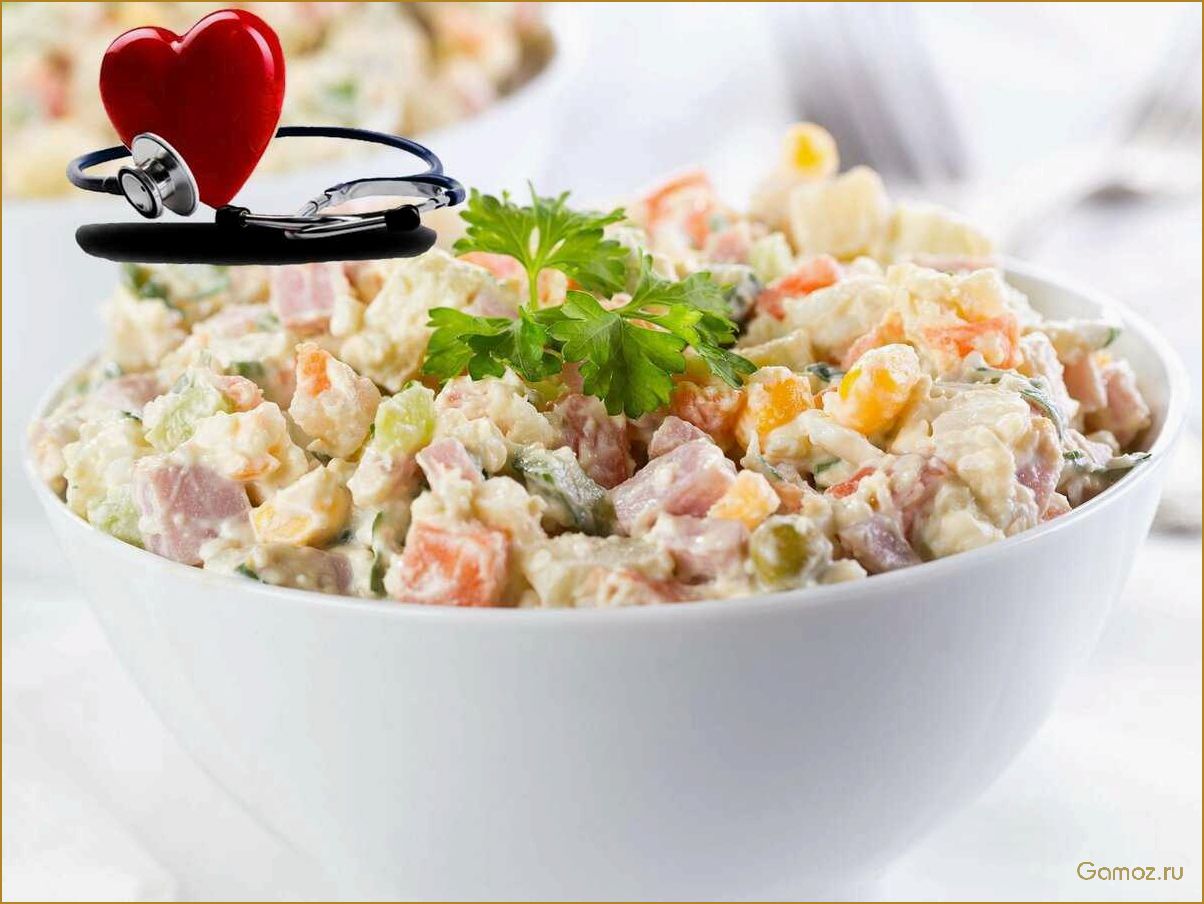 (салат, оливье, колбасой, рецепт, классического) Салат