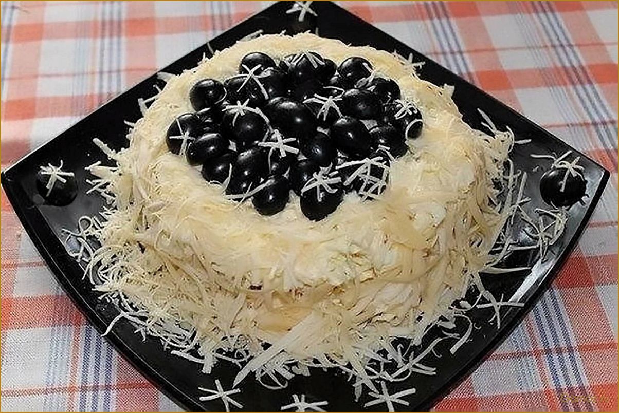 (салат, первый, снег, идеальное, сочетание) Салат