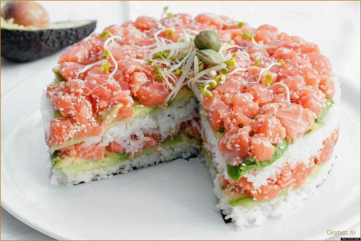 (салат, суши, рецепт, вкусного, оригинального) Салат