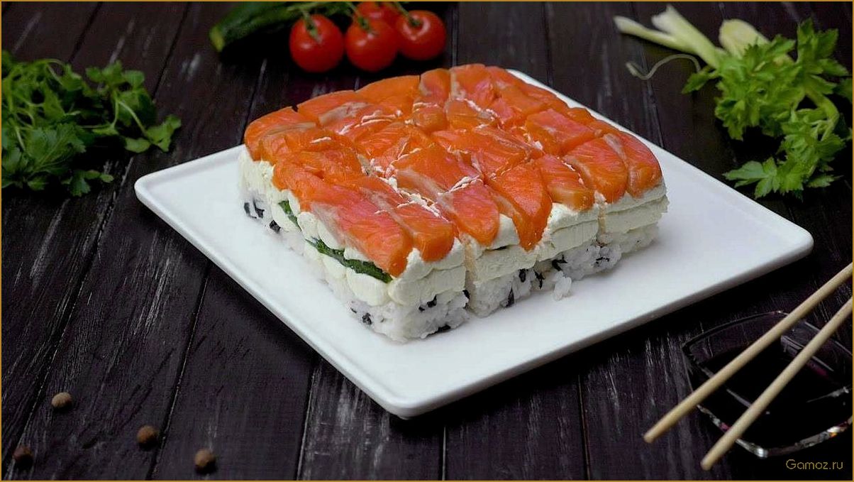 (салат, суши, рецепт, вкусного, оригинального) Салат