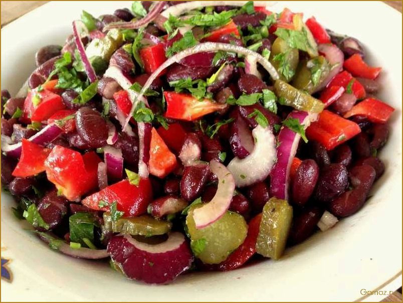 (приготовить, вкусный, полезный, салат, консервированной) Как приготовить вкусный и полезный салат с консервированной фасолью