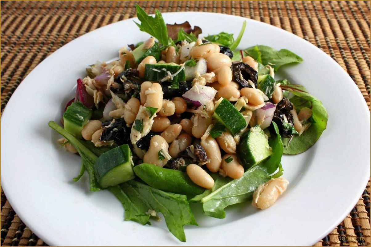 (приготовить, вкусный, полезный, салат, консервированной) Как приготовить вкусный и полезный салат с консервированной фасолью