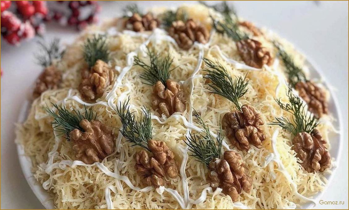 Салат с курицей и ананасом слоями — идеальное сочетание вкусов и текстур