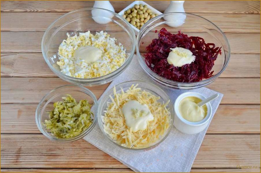 Салат Простушка — простой и вкусный рецепт для быстрого приготовления