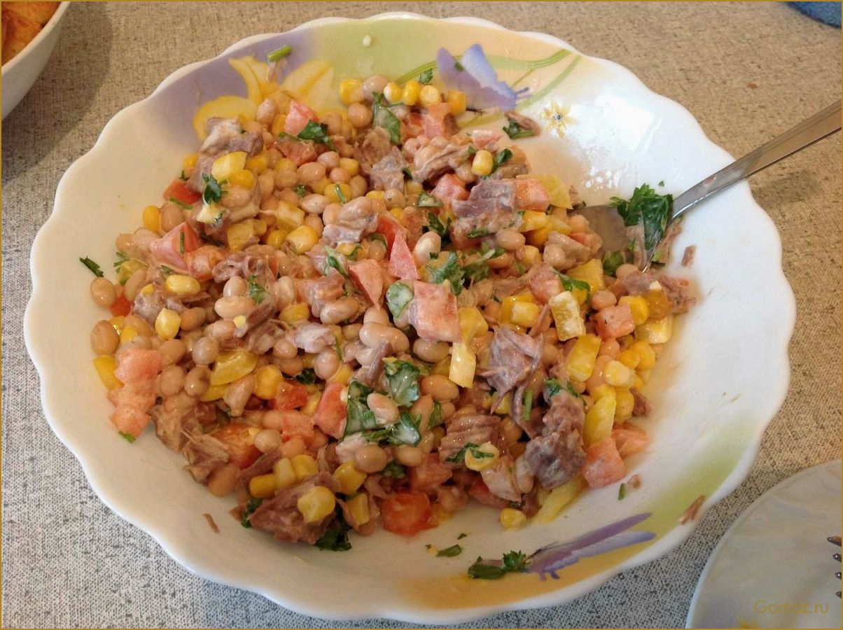 Салат Простушка — простой и вкусный рецепт для быстрого приготовления