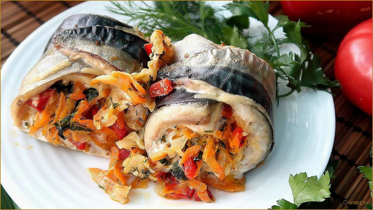 Рулет из скумбрии — простой и вкусный рецепт приготовления