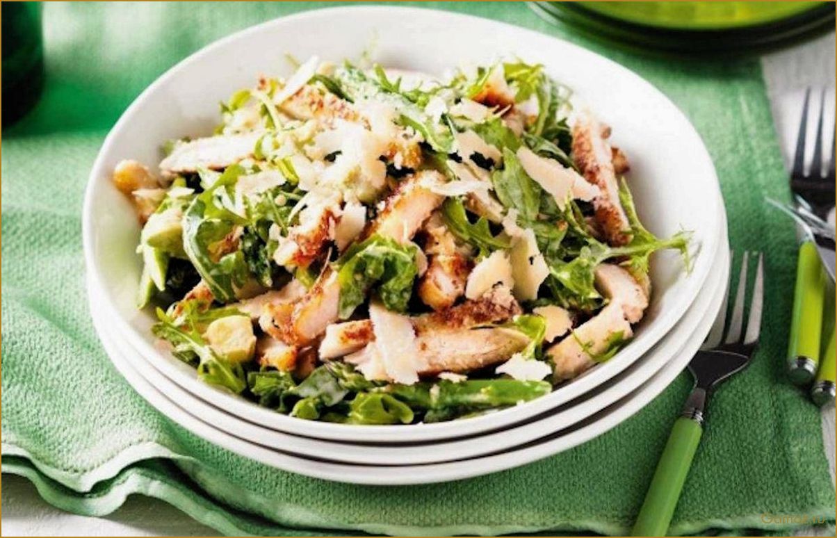 Как приготовить вкусный и полезный салат с авокадо и курицей для сбалансированного питания