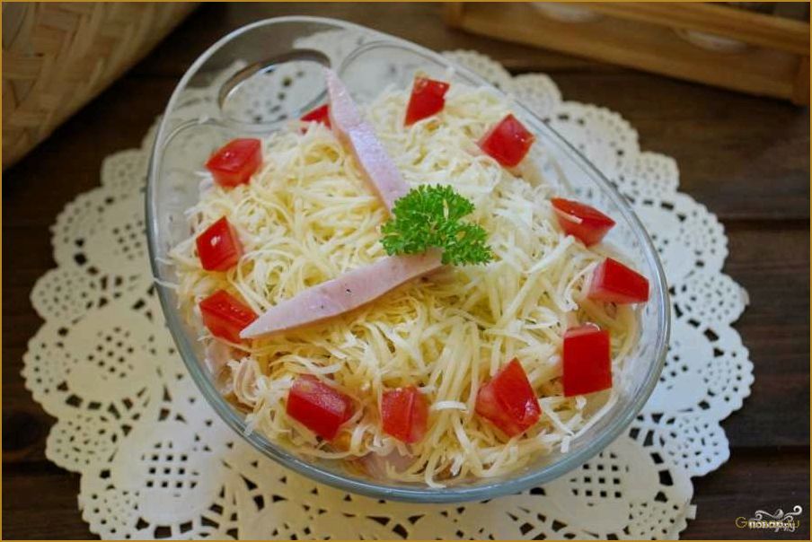 (салат, часики, вкусное, оригинальное, блюдо) Салат