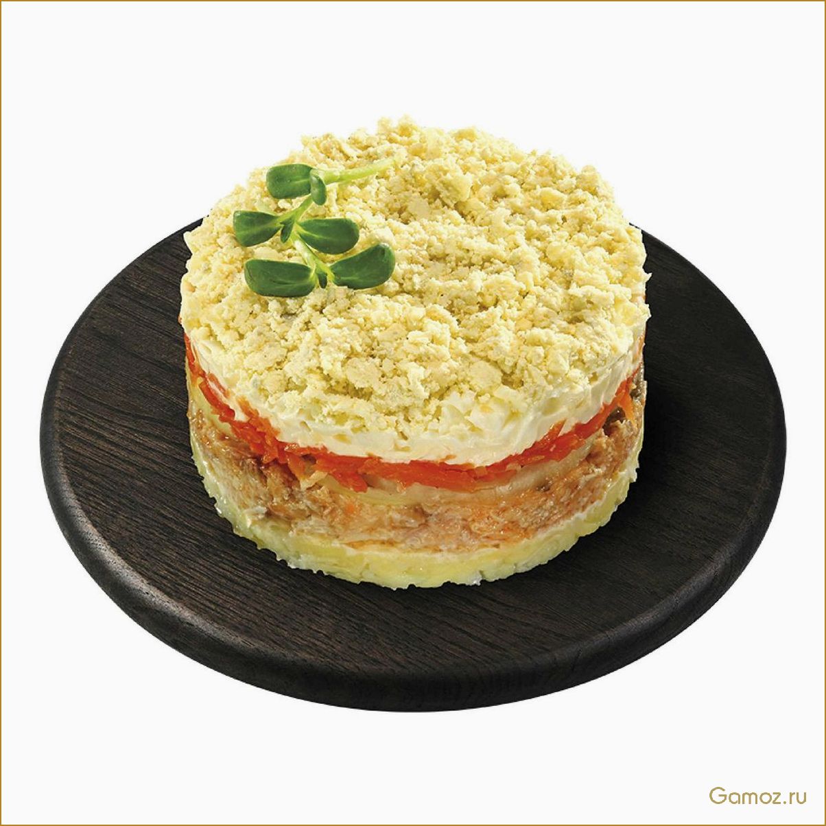 (салат-рулет, мимоза, новый, 2024) Салат-рулет