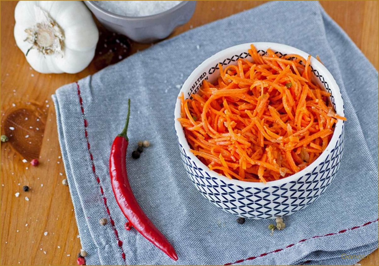 Сыроедческая морковка по-корейски — рецепт, польза и особенности приготовления