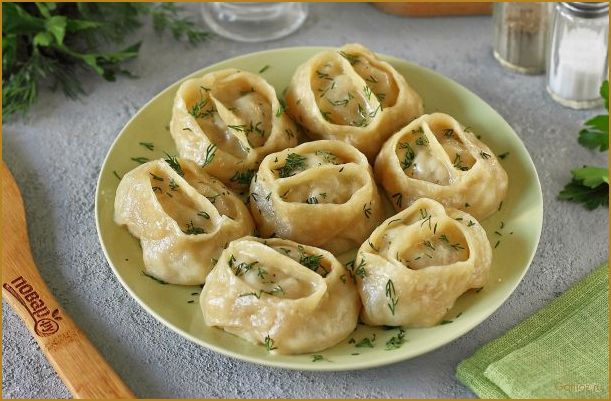 (манты, картошкой) Манты с картошкой