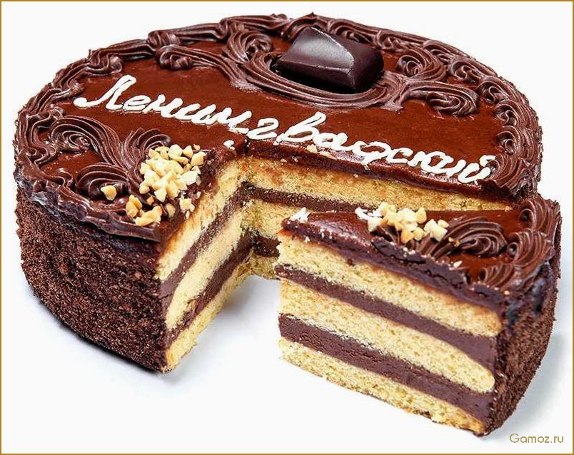 (торт, ленинградский, вкусный, нежный, десерт) Торт
