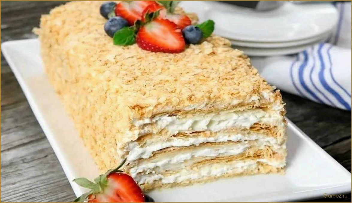 (приготовить, классический, домашний, торт, наполеон) Как приготовить классический домашний торт