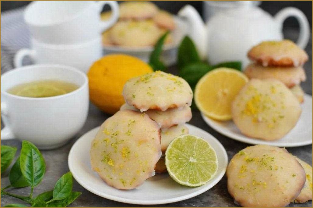 (печенье, лаймом) Печенье с лаймом