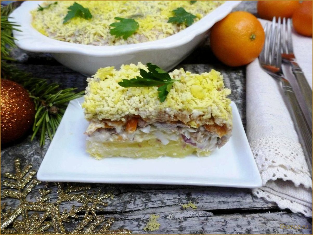 Салат с сайрой и сыром — вкусное и полезное блюдо для всей семьи