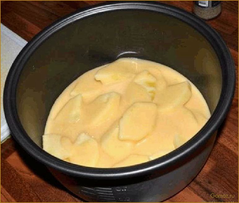 (шарлотка, яблоками, мультиварке, простой, быстрый) Шарлотка с яблоками в мультиварке — простой и быстрый рецепт приготовления вкусного десерта