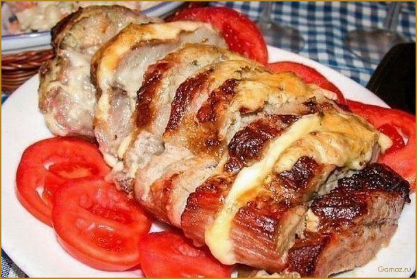 (свинина, сыром) Свинина с сыром