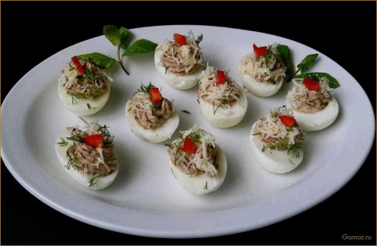 (фаршированные, яйца, быка, изысканный, рецепт) Фаршированные яйца на год Быка — изысканный рецепт для праздничного стола