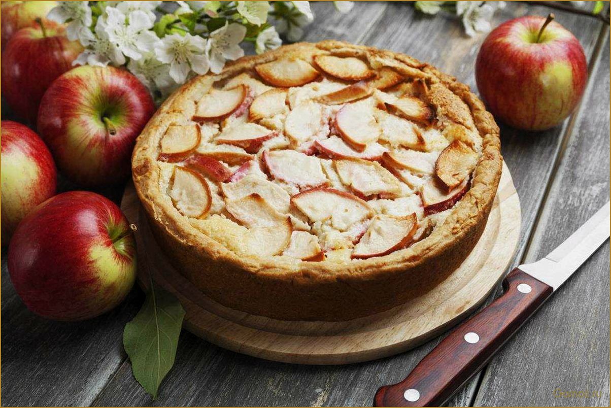 (шарлотка, яблоками, простой, вкусный, рецепт) Шарлотка с яблоками — простой и вкусный рецепт без разрыхлителя
