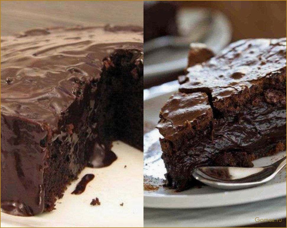 (шоколадный, пирог, рецепт, нежным, вкусом) Шоколадный пирог без яиц — рецепт с нежным вкусом и ароматом