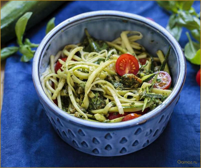 (сыроедческие, спагетти, особенности, приготовления, польза) Сыроедческие спагетти — особенности приготовления и польза для организма