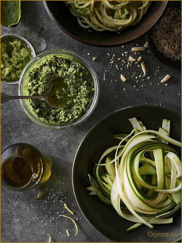 (сыроедческие, спагетти, особенности, приготовления, польза) Сыроедческие спагетти — особенности приготовления и польза для организма