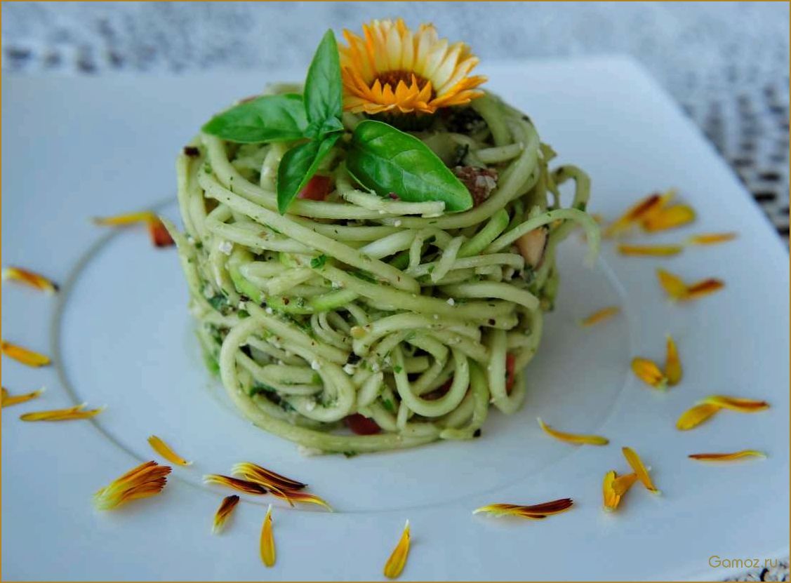 (сыроедческие, спагетти, особенности, приготовления, польза) Сыроедческие спагетти — особенности приготовления и польза для организма