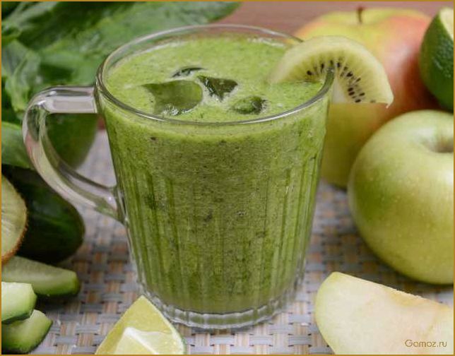 (смузи, брокколи, полезный, вкусный, напиток) Смузи из брокколи — полезный и вкусный напиток для здоровья и иммунитета