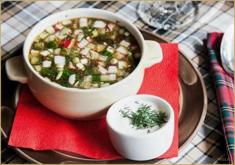 (вкусная, окрошка) Вкусная окрошка