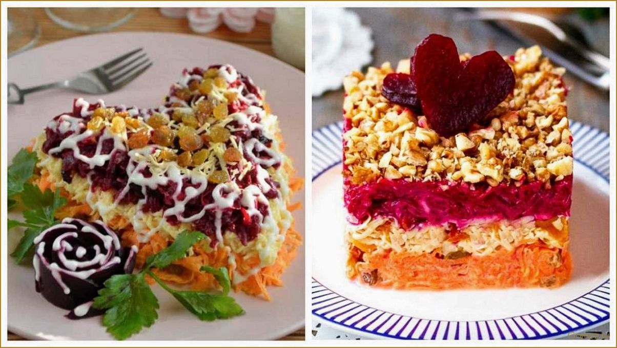 Слоеный салат 