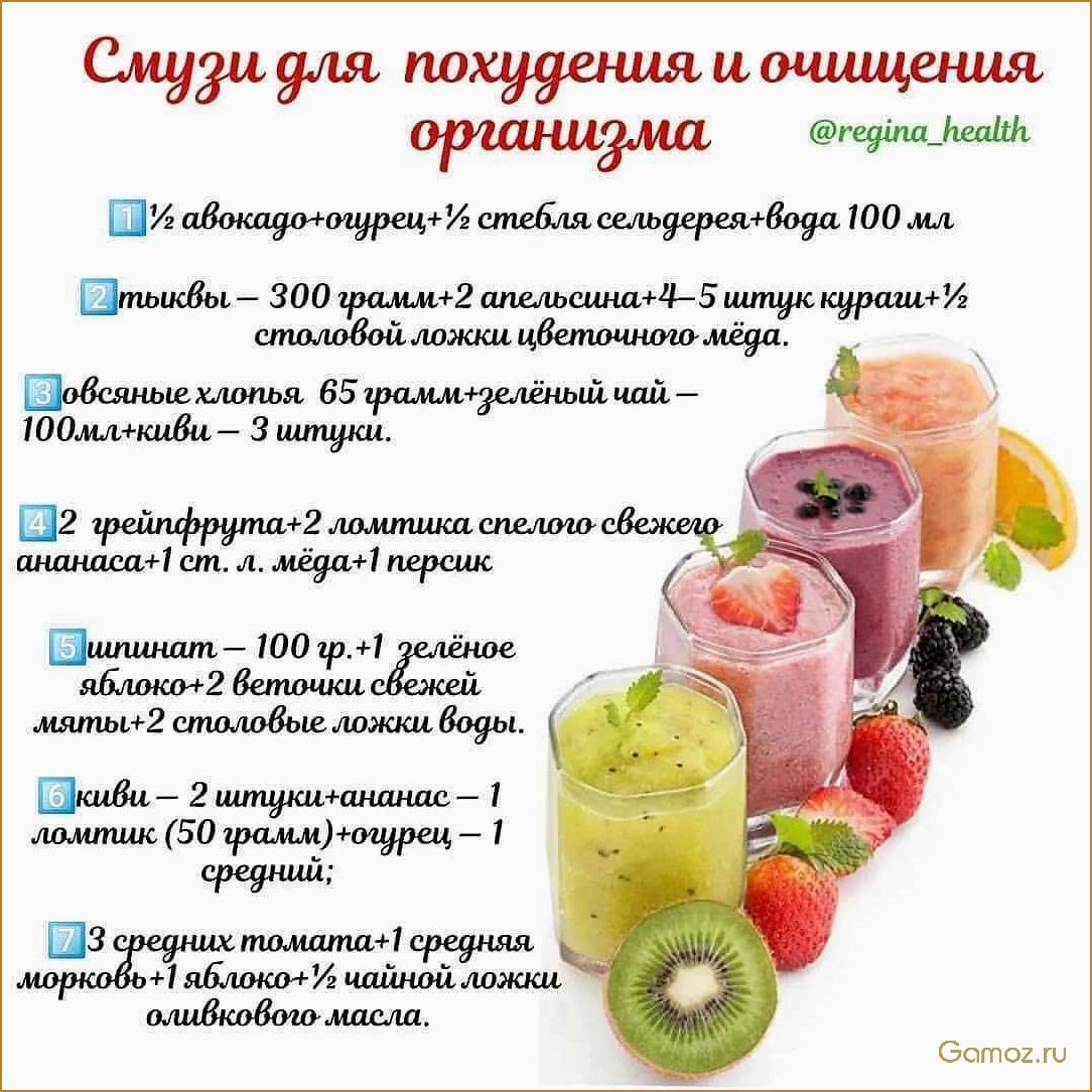 (приготовить, вкусные, полезные, смузи, домашних) Как приготовить вкусные и полезные смузи в домашних условиях