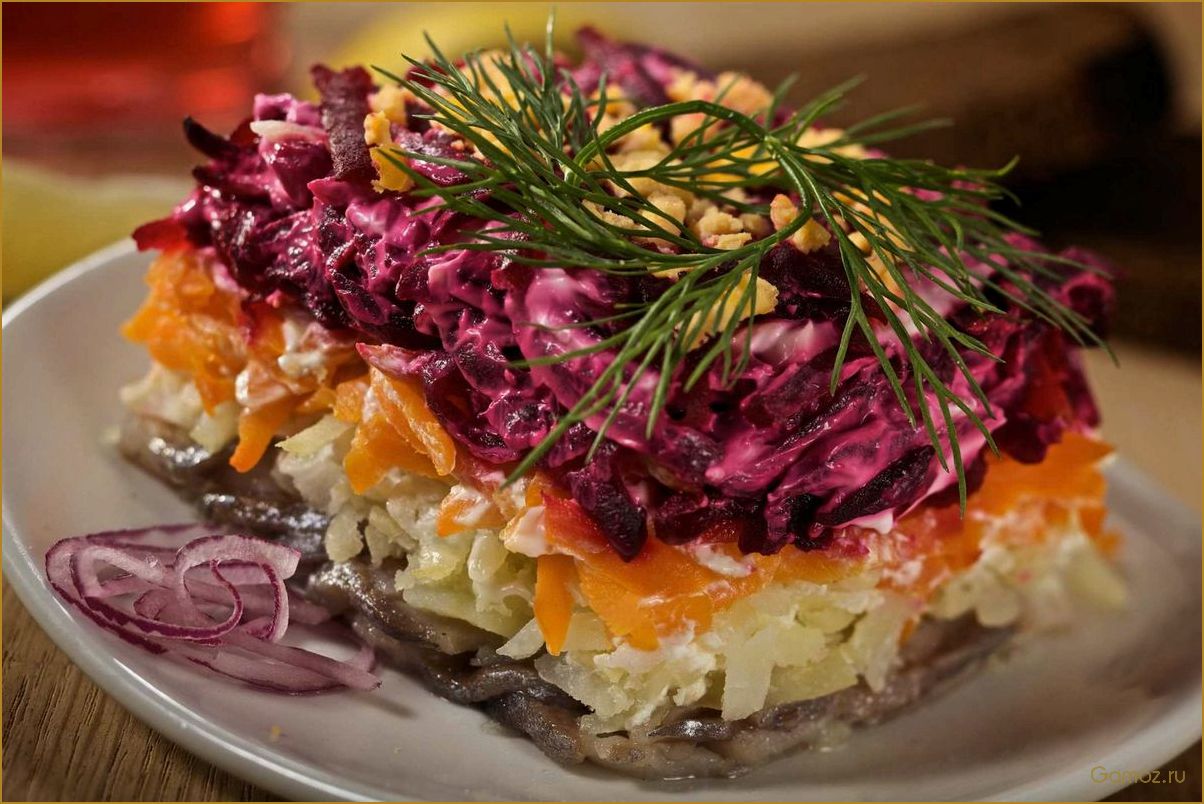 (селедка, шубой, новый, виде, свинки) Селедка под шубой на Новый год в виде свинки — оригинальное и вкусное блюдо для праздничного стола