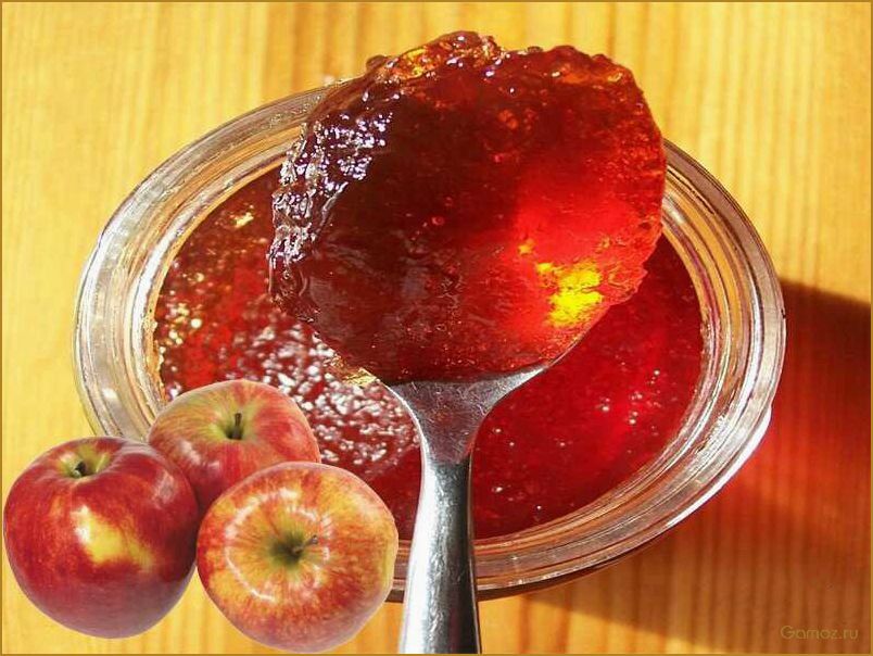 Яблочное желе