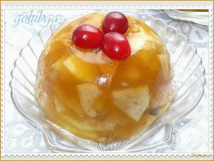 Яблочное желе