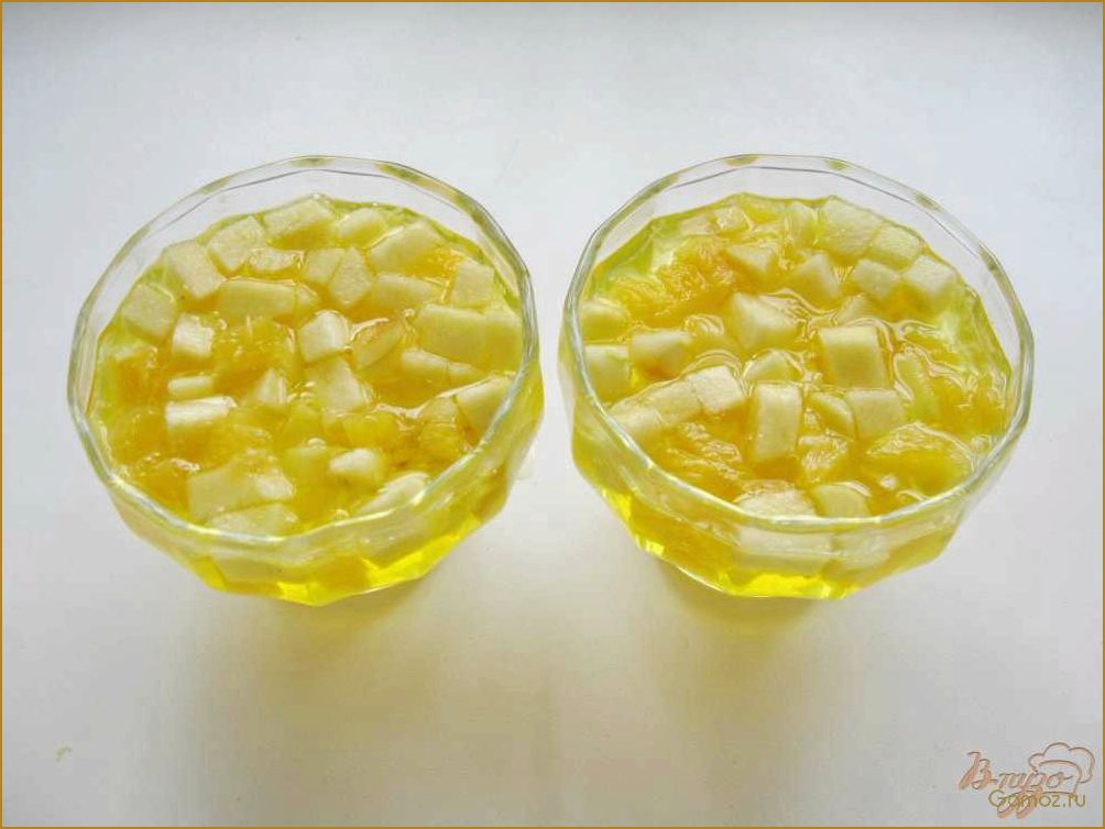 Яблочное желе