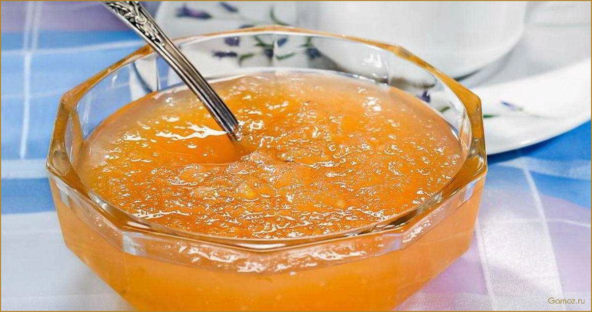 Яблочное желе