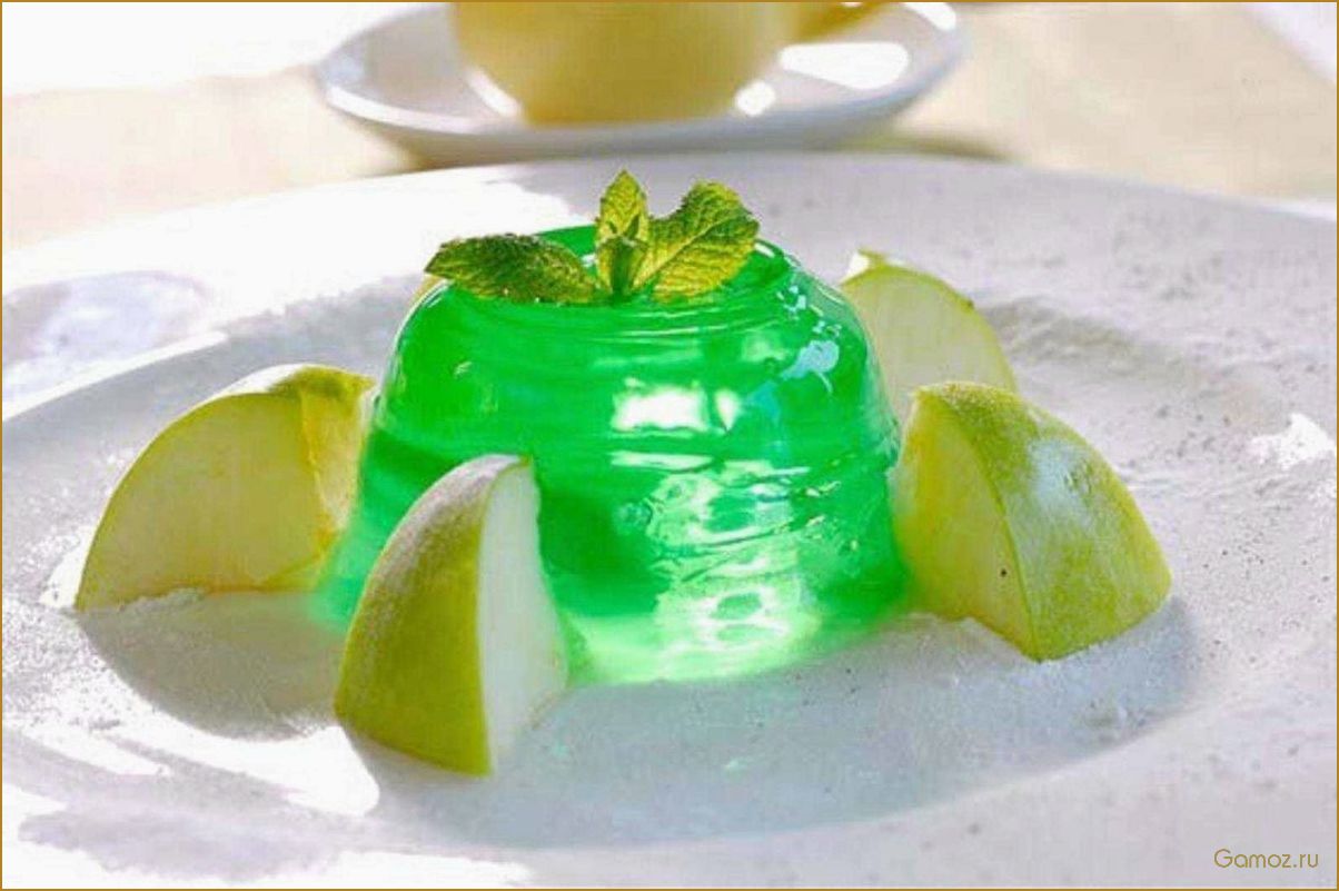 Яблочное желе