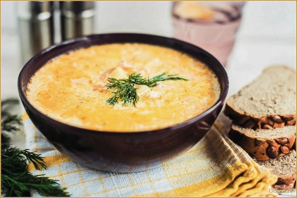 Куриный суп со сливками