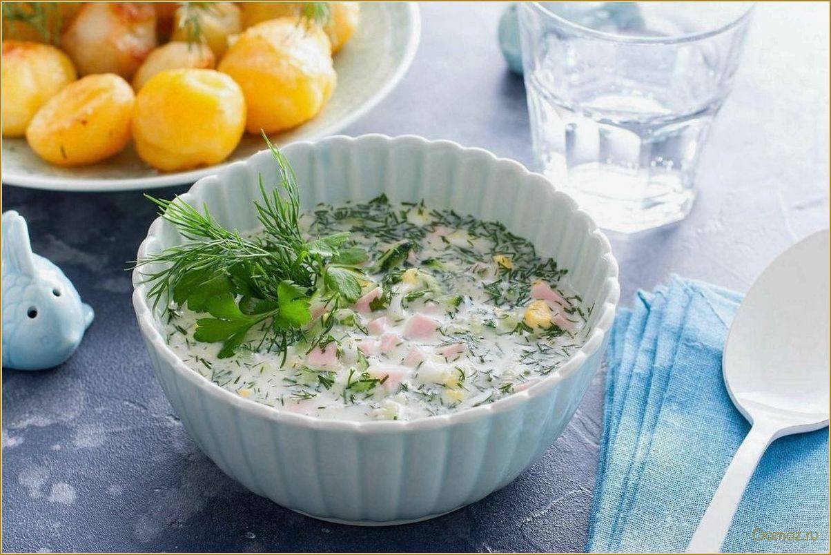 Окрошка на минералке