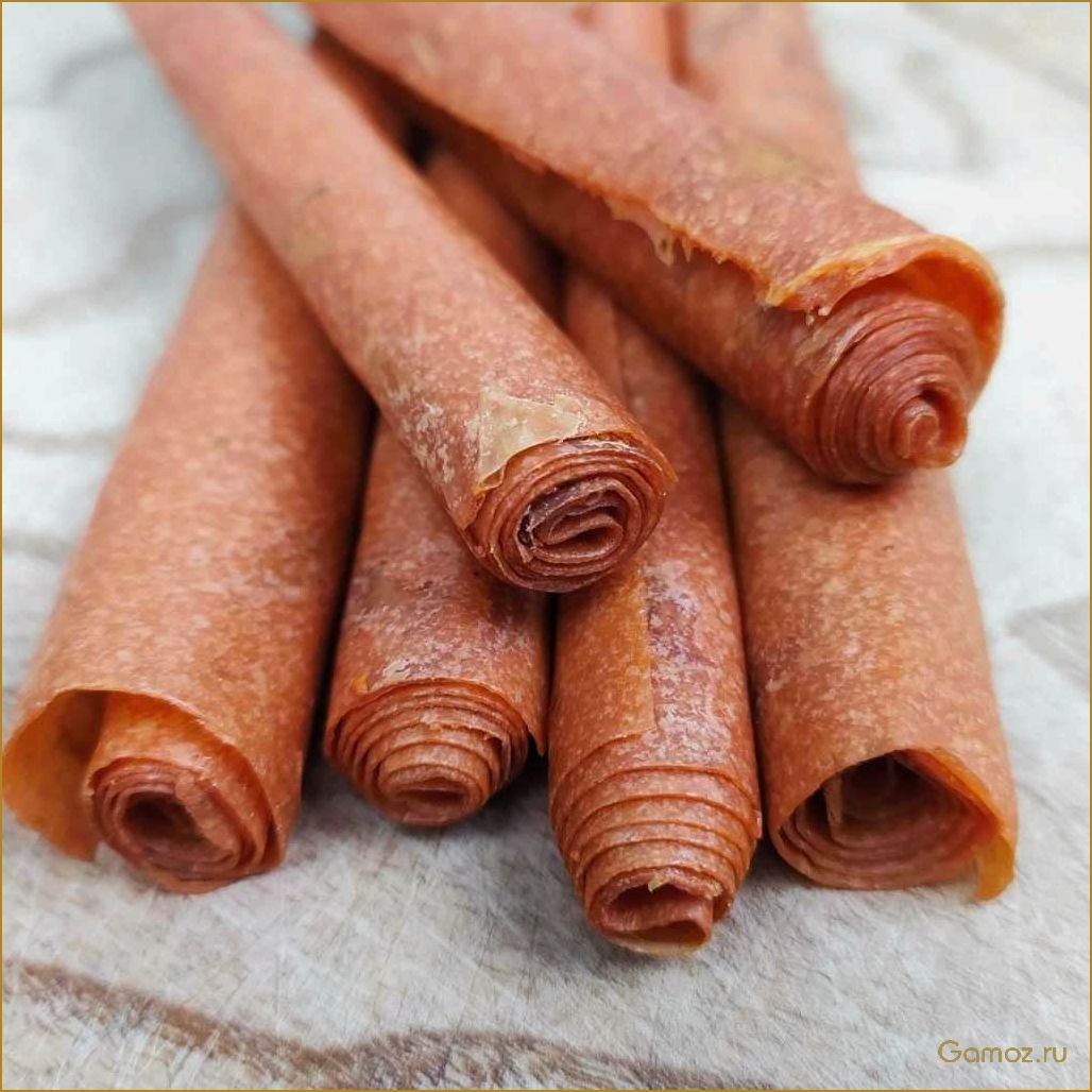 Рецепты приготовления и полезные свойства яблочной пастилы