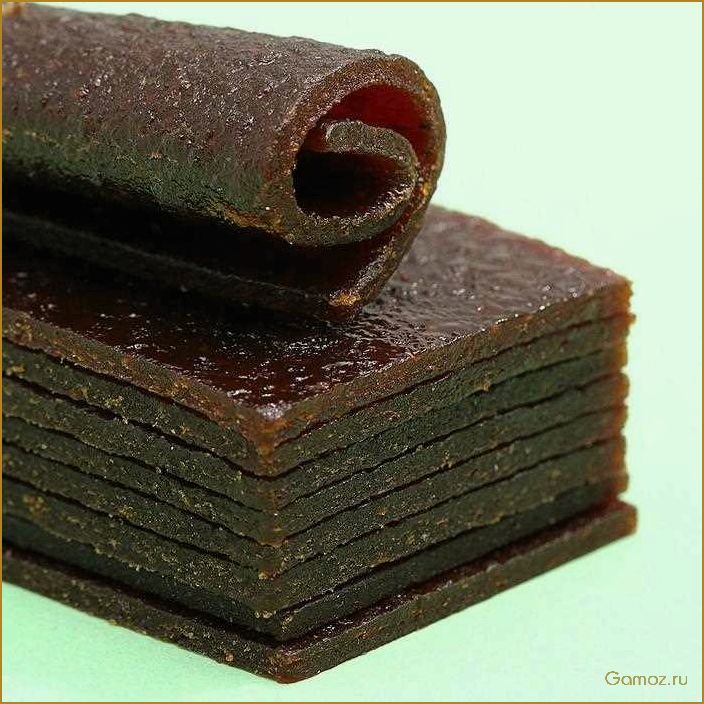 Рецепты приготовления и полезные свойства яблочной пастилы