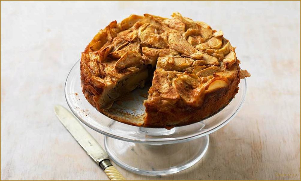 Яблочный пирог для веганов — рецепт с безглютеновой основой и нежным ароматом корицы