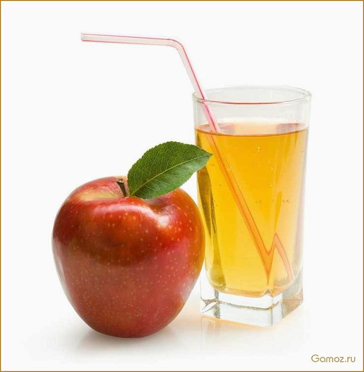 Яблочный сок — полезные свойства, рецепты приготовления и советы по выбору