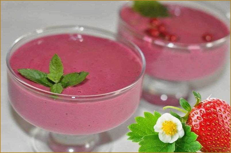 Ягодный крем — рецепт приготовления и использования