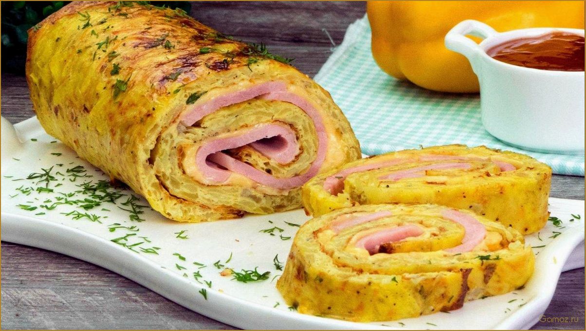 Рецепт приготовления вкусных и сытных яичных рулетиков с капустой 