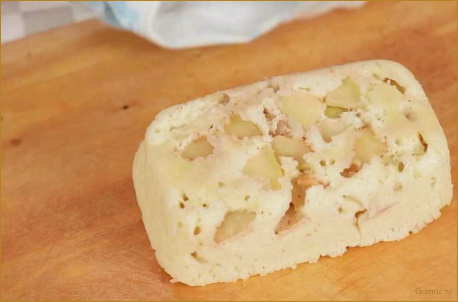 Как приготовить вкусный и сочный яблочный пирог в микроволновке за 15 минут