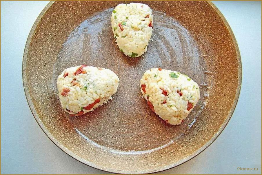 Изысканные рецепты — самые вкусные и нежные японские рисовые шарики с сыром 