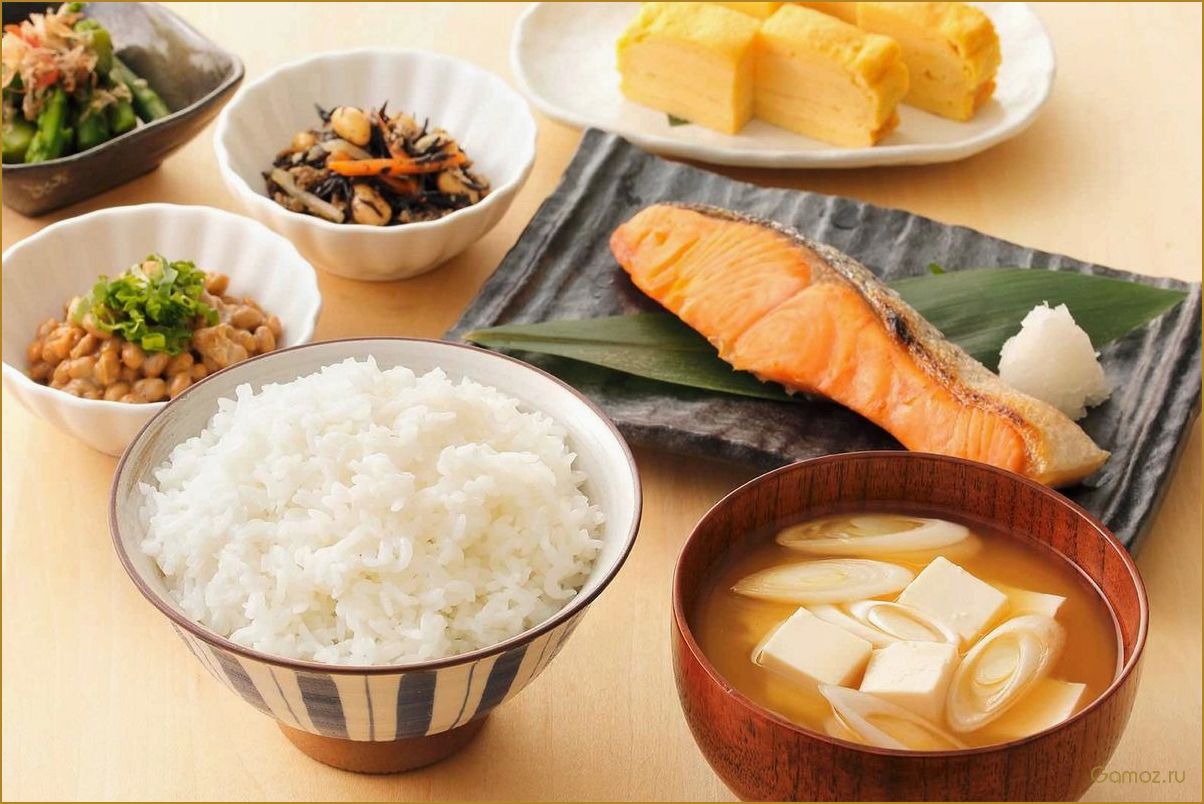 Традиционный японский завтрак — вкус, здоровье и культура питания